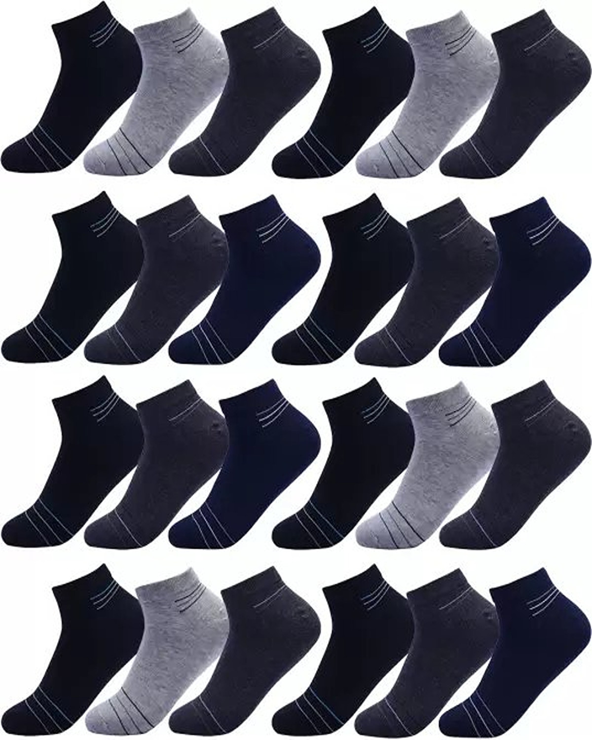 Image of Cavenders Men & Women Self Design Ankle Length