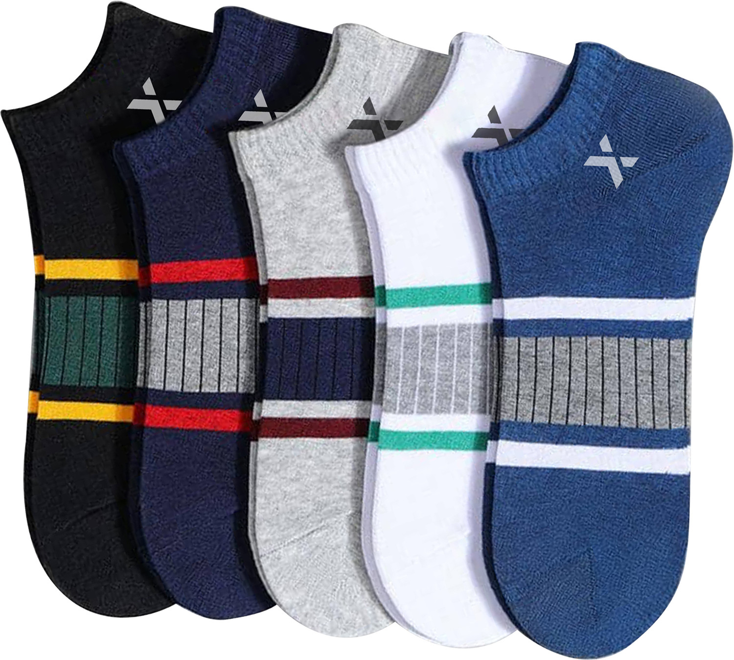 Image of JEMOX Men Self Design Ankle Length