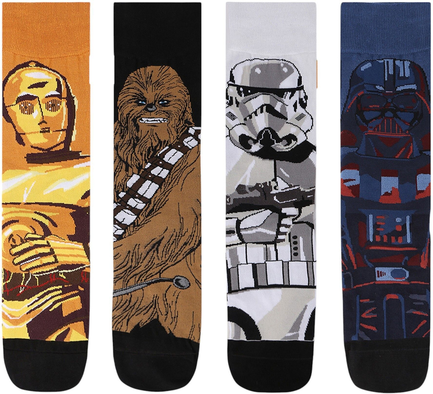 Image of SOCKSXPRESS Disney Starwars Men Printed Calf Length