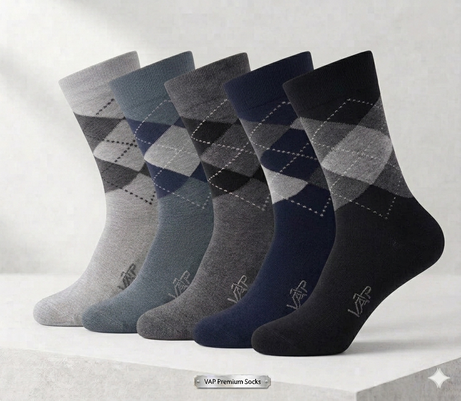 Image of VAPINDIA Men Mid-Calf /Crew