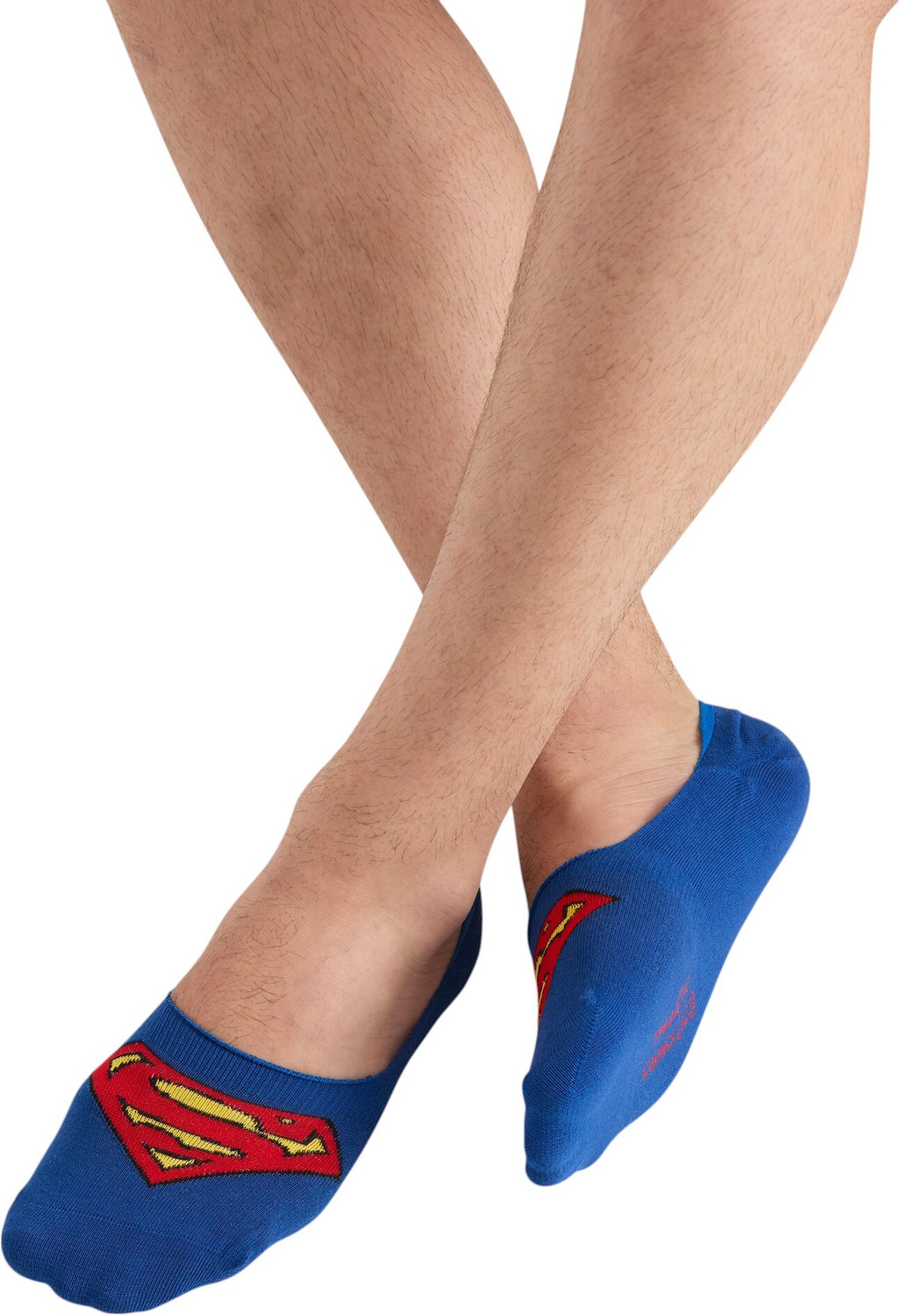 Image of SOCKSXPRESS Justice League Men Self Design Low Cut