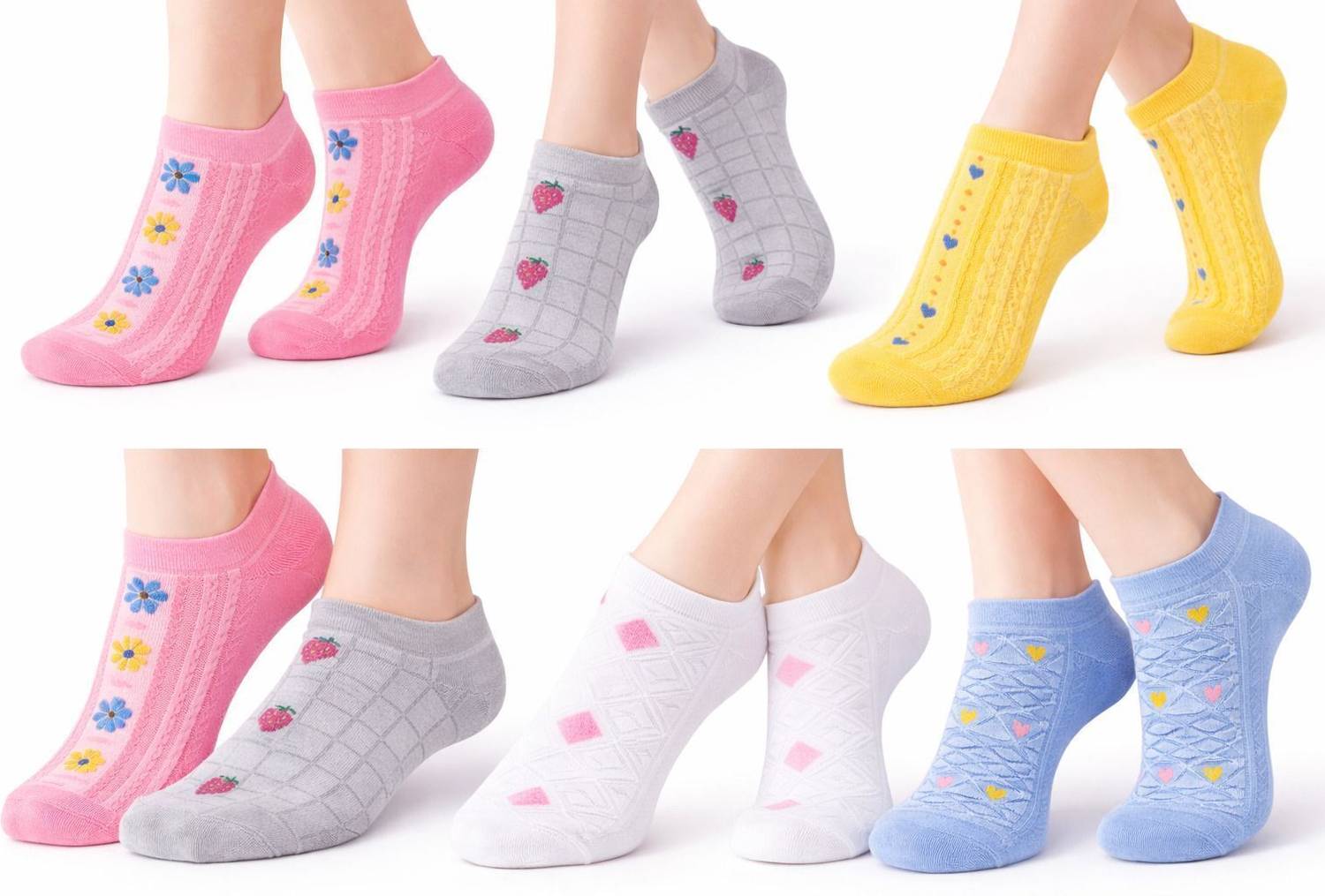 Bahuzo Women Printed Ankle Length (Pack of 5)