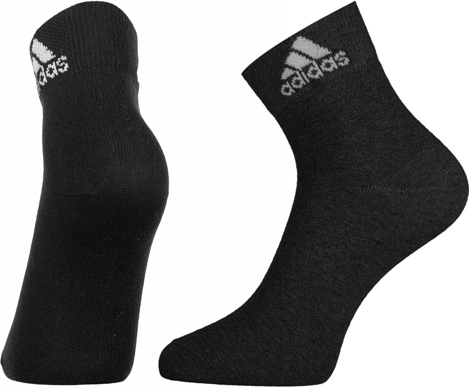ADIDAS Original Cotton Flat Knit Men Navy/Grey/Black Ankle Length - Image 2