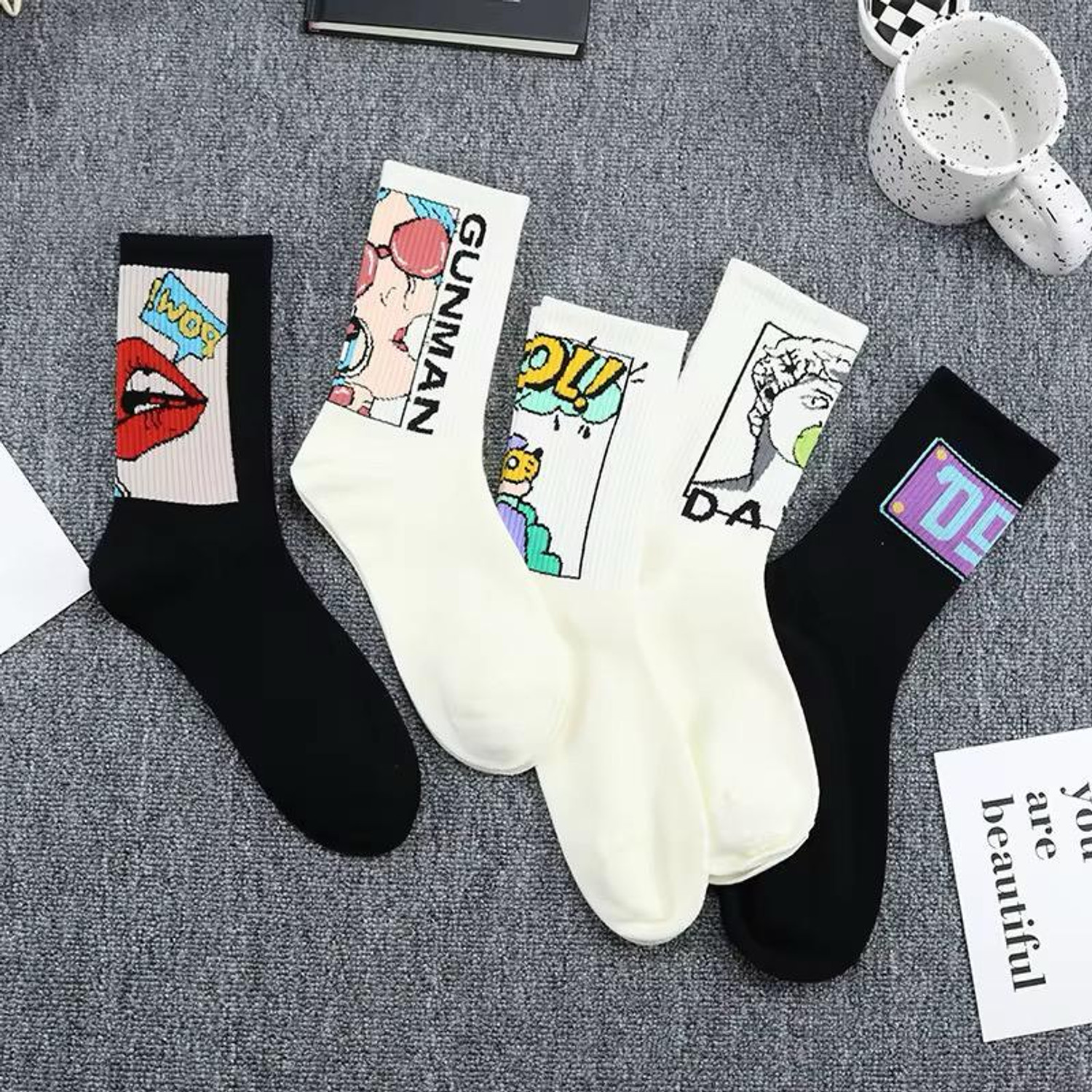 Image of FINZER Unisex Solid Mid-Calf /Crew