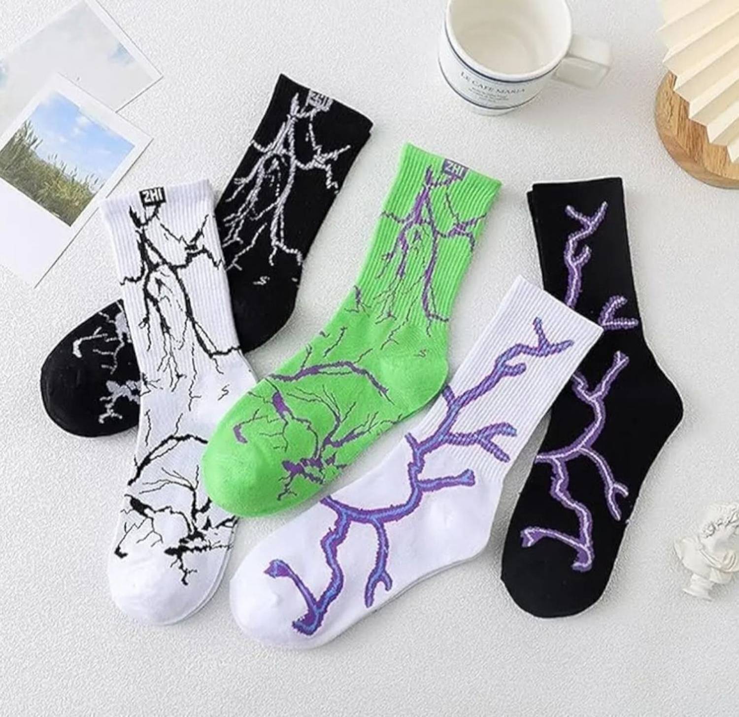 BUSINESS CLUB Unisex Printed Calf Length
