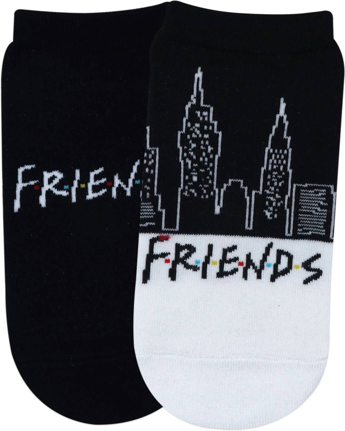 SOCKSXPRESS F.R.I.E.N.D. Women Self Design Low Cut