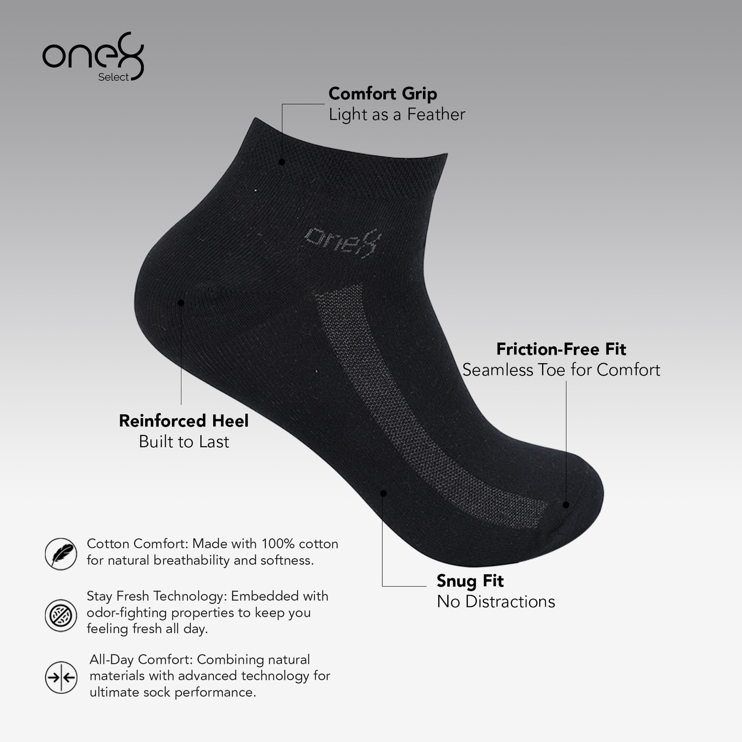 Image of one8 Men Solid Ankle Length