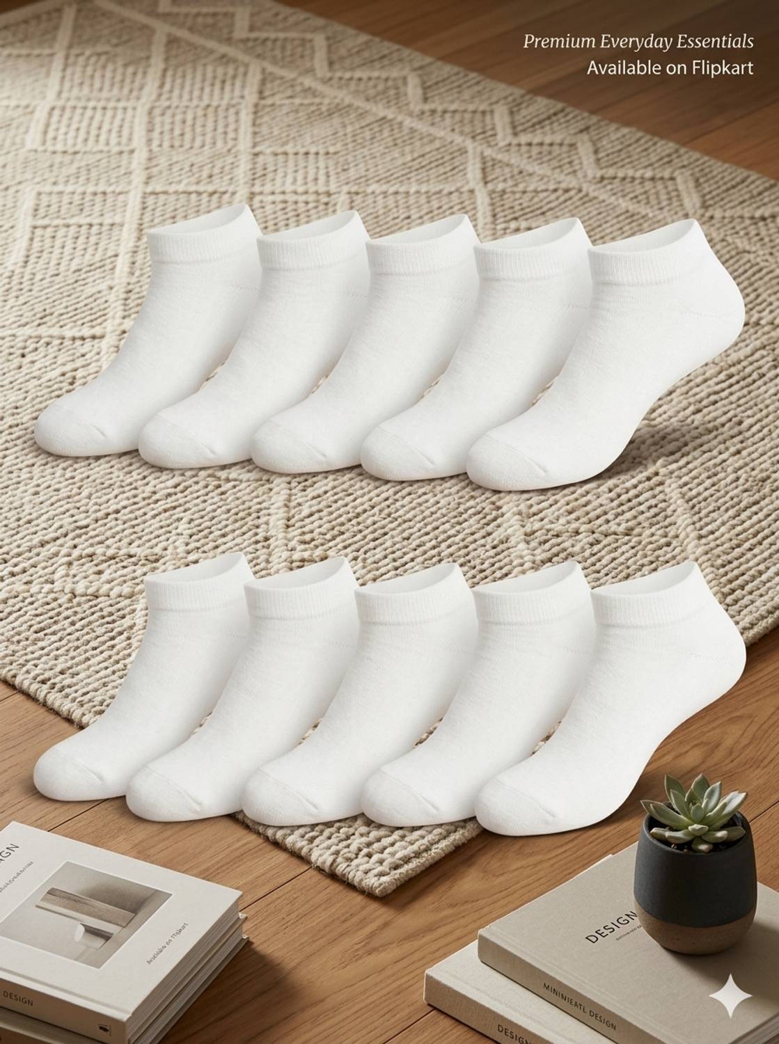 ARoyalBlue Brand Unisex Solid Ankle Length, Calf Length