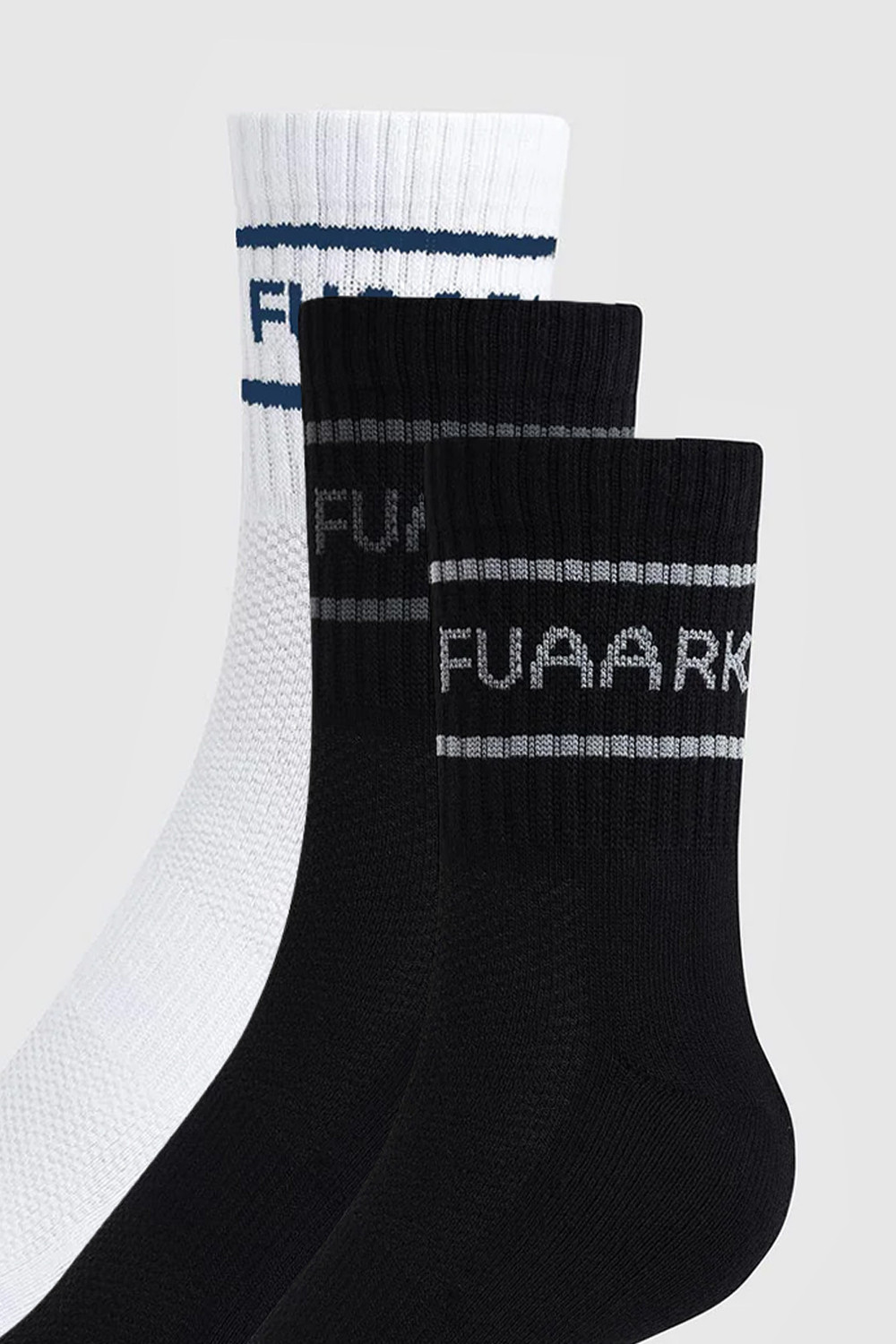 Image of FUAARK Men Solid Mid-Calf /Crew