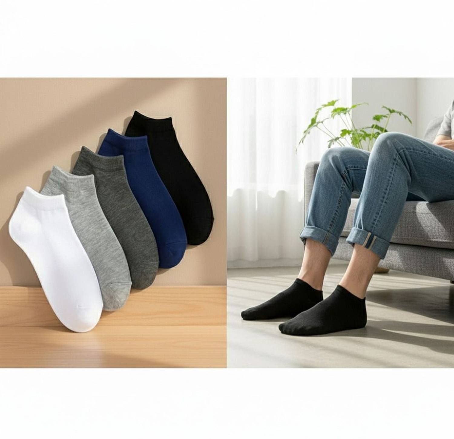 ALAMOS Men & Women Solid Ankle Length