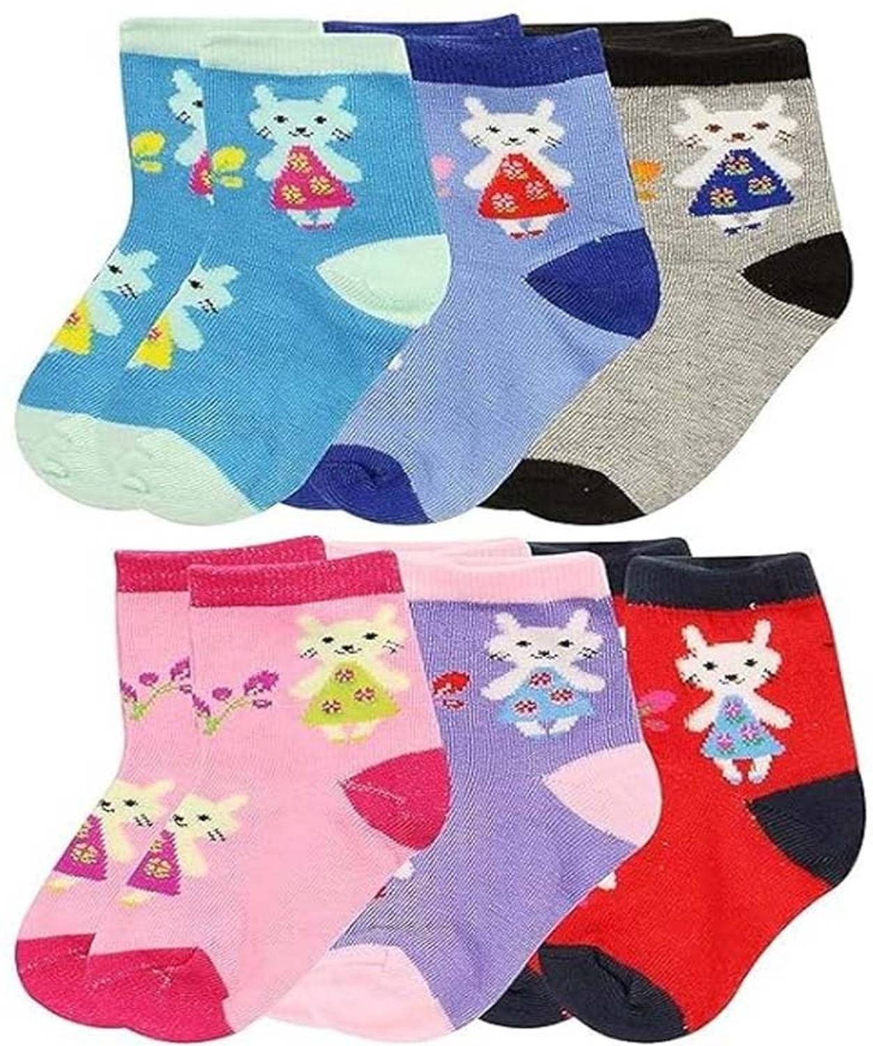 ATTRACTIVE Baby Boys & Baby Girls Animal Print, Printed Ankle Length, Mid-Calf/Crew