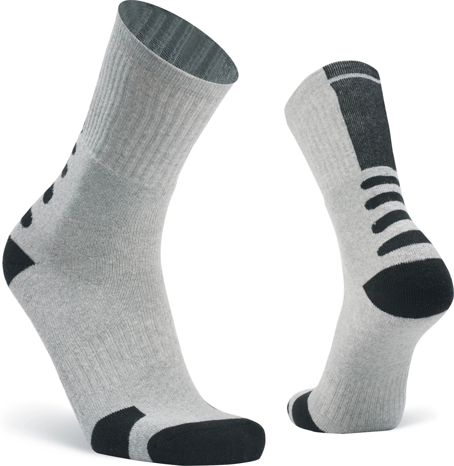 Image of ANCHOR Sports /Athletic Wear Cotton Socks For Men Geometric Print Mid-Calf /Crew