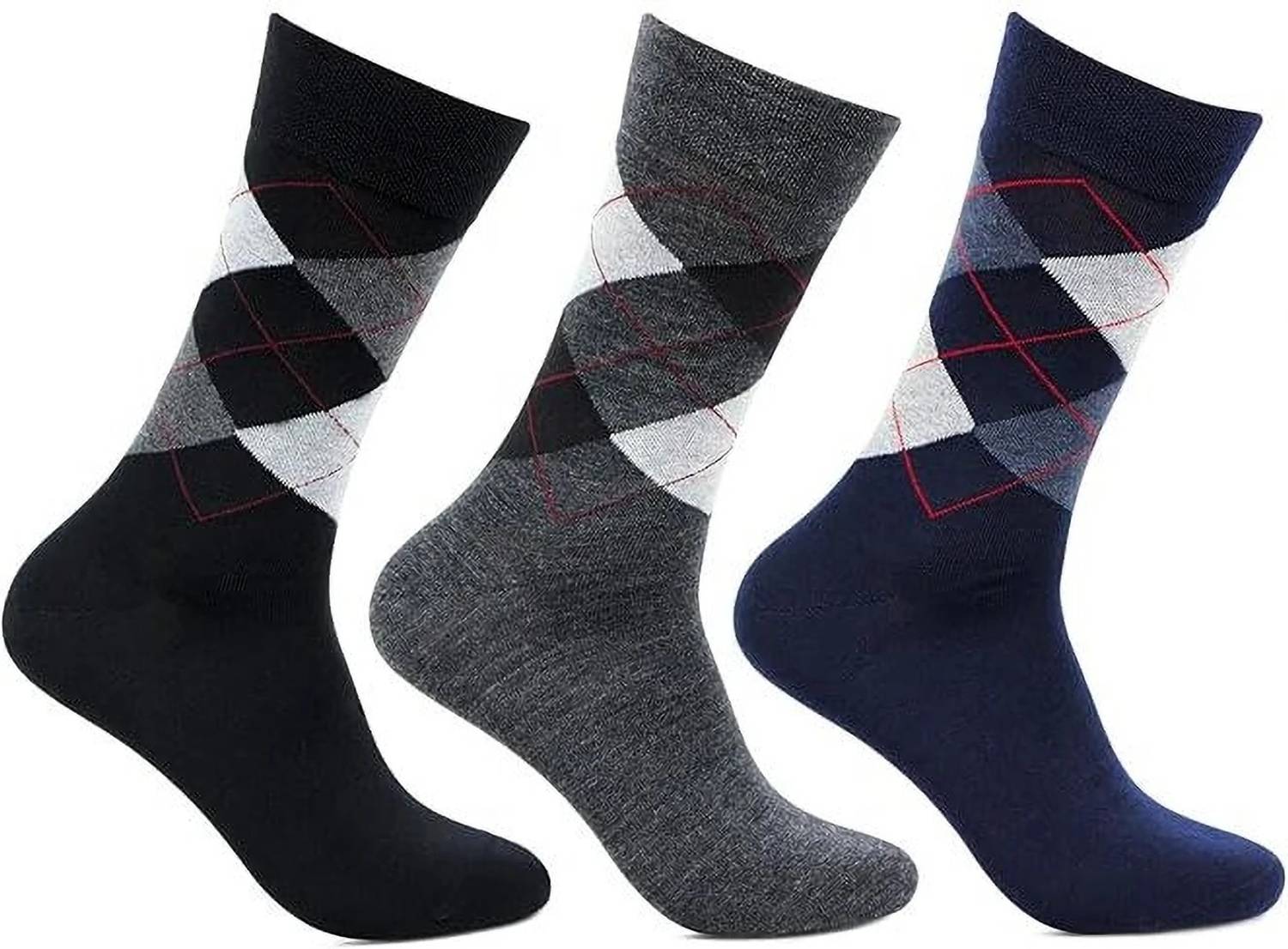 Basketship Men Argyle Calf Length