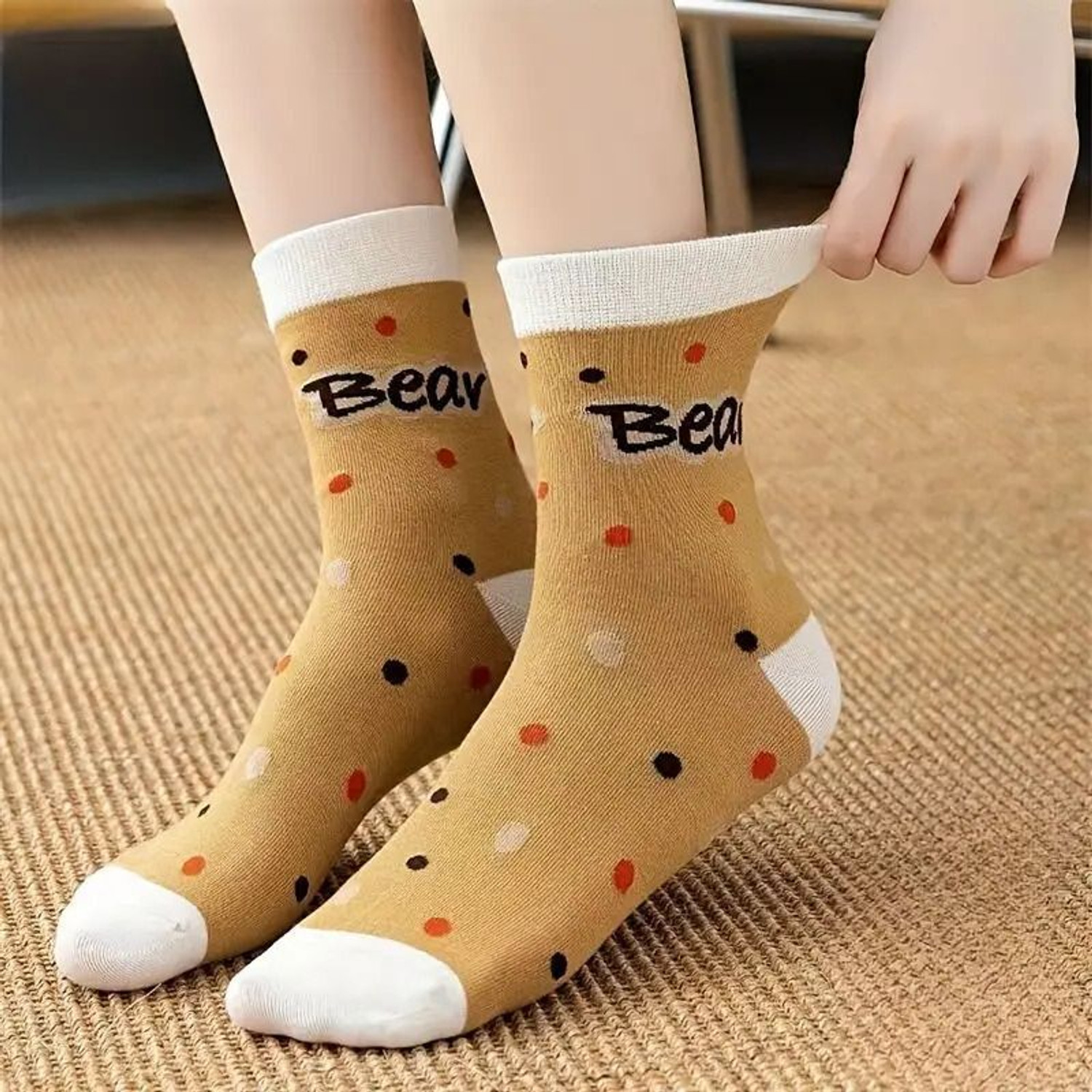 Image of SoxLife Women Woven Calf Length
