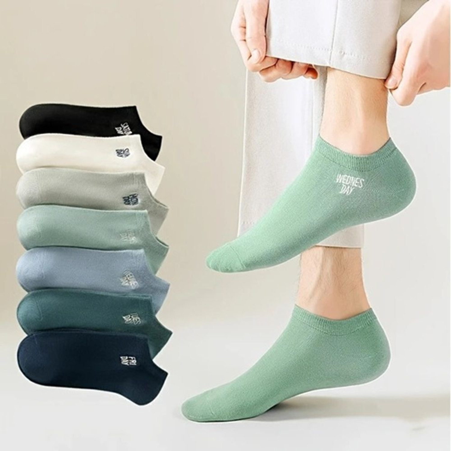 Image of BEAR & BEYOND Unisex Solid Ankle Length