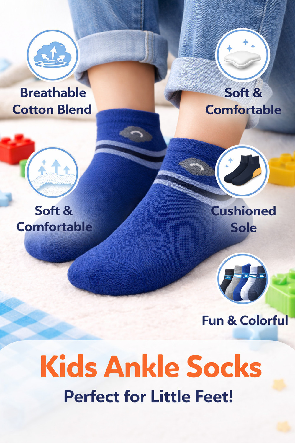 Image of Nihvi Boys & Girls Printed Ankle Length