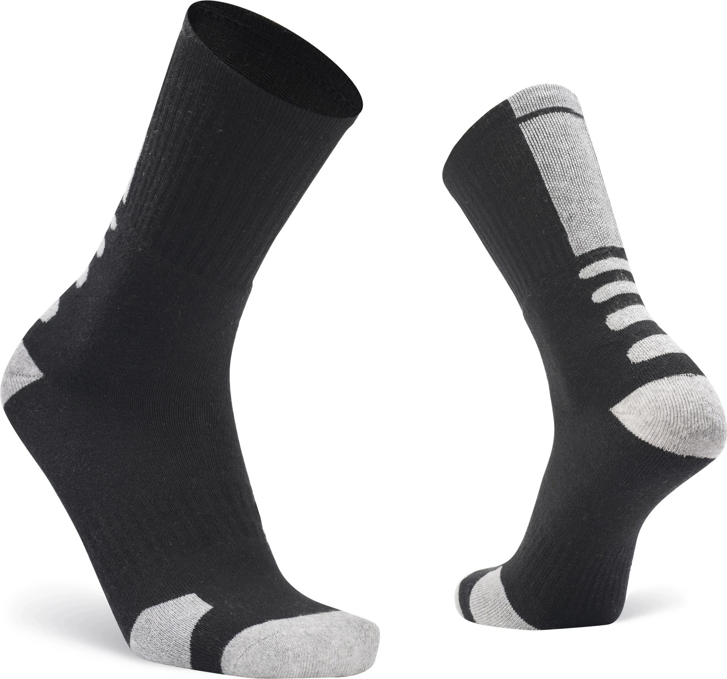 Image of ANCHOR Sports /Athletic Wear Cotton Socks For Men Geometric Print Mid-Calf /Crew