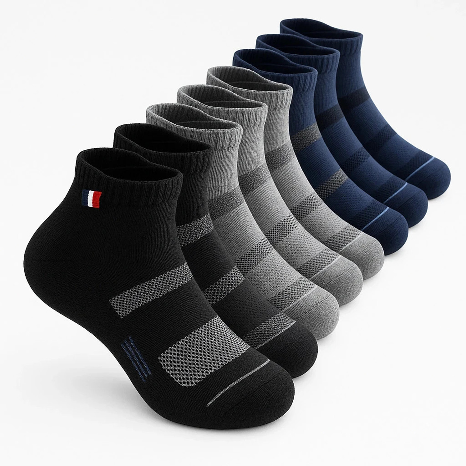 Image of Bahuzo Unisex Self Design, Solid Ankle Length