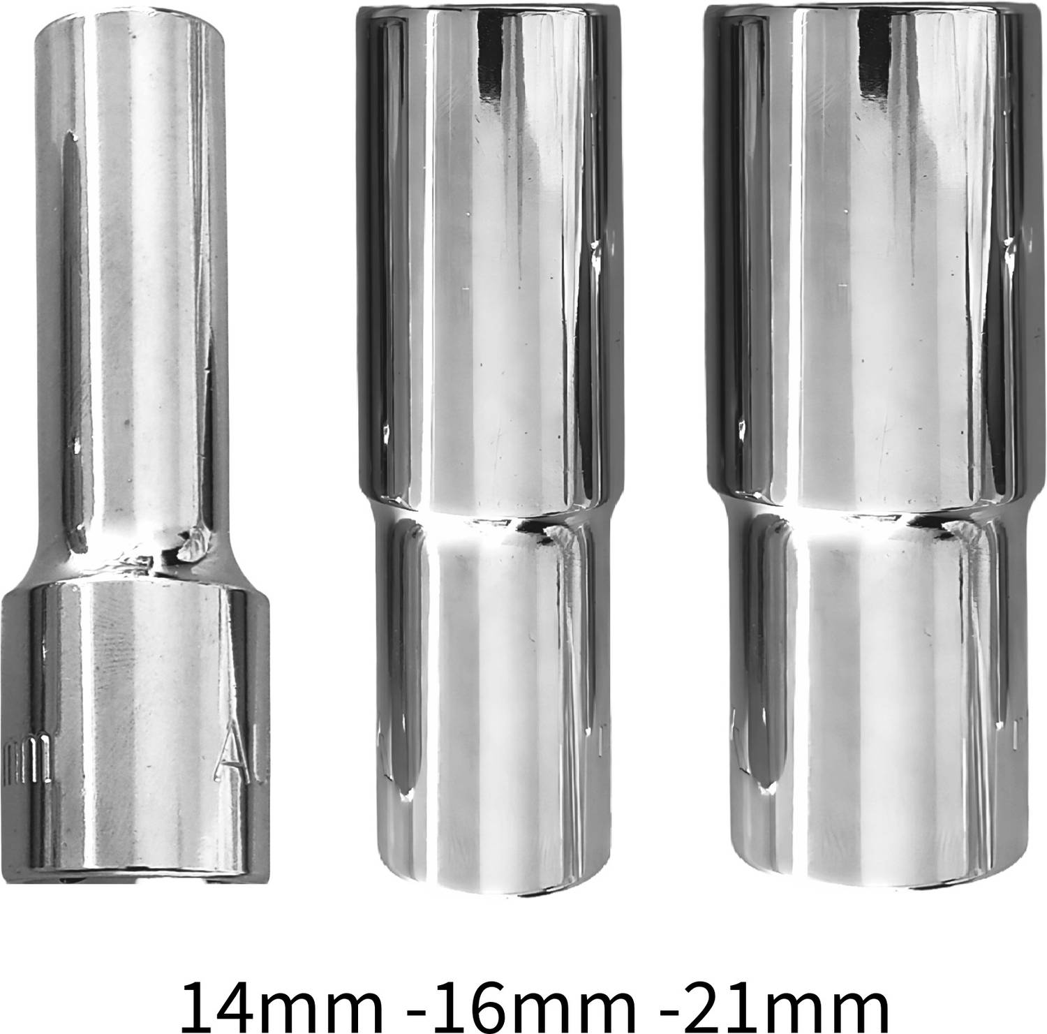 4NEX 14mm + 16mm + 21mm Hex Long CRV Steel, Heavy Duty, Anti Rust 14mm + 16mm + 21mm Hex Long CRV Steel, Heavy Duty, Anti Rust Single Sided Combination Wrench