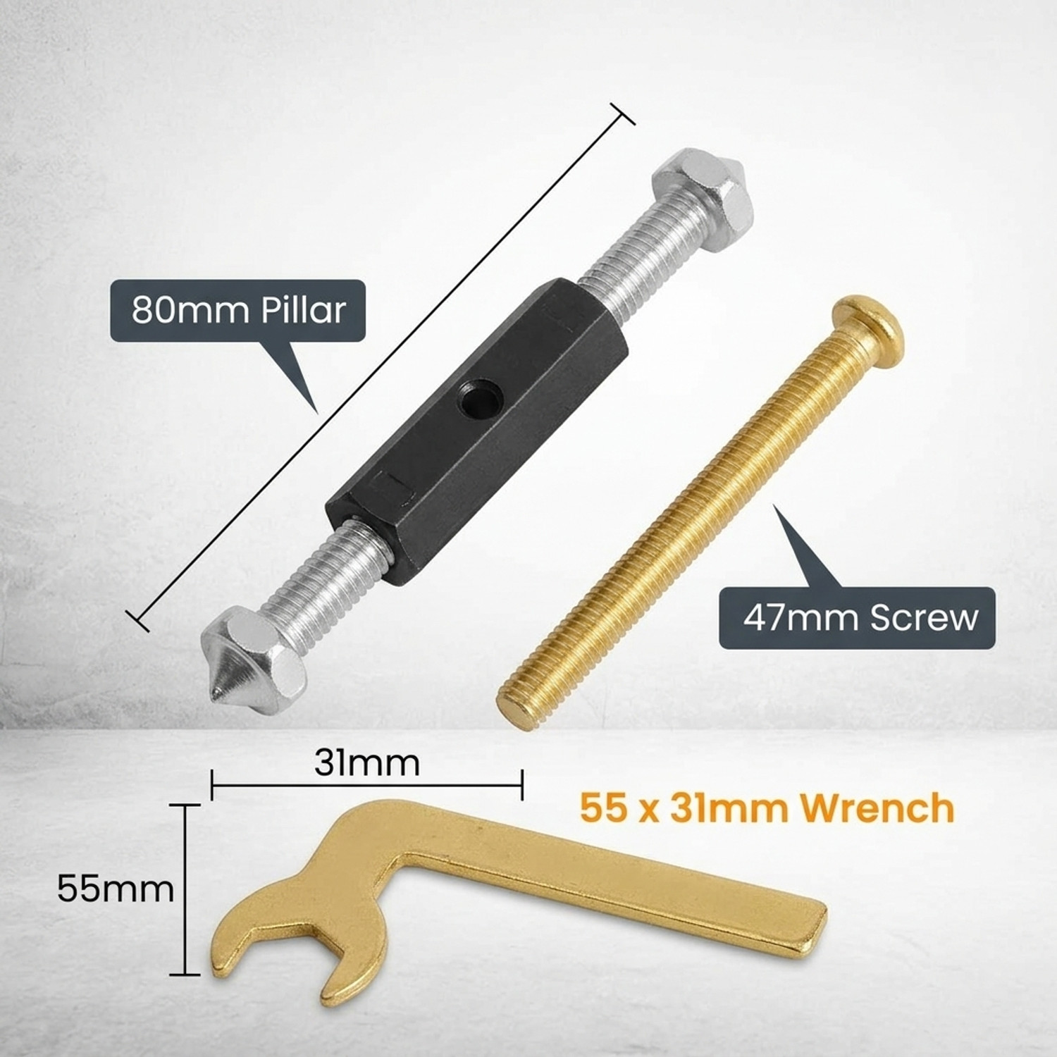 Image of Zomei 86 Type Switch Socket Cassette Adjustable Electrical Box Repair Kit with Tools Socket Set