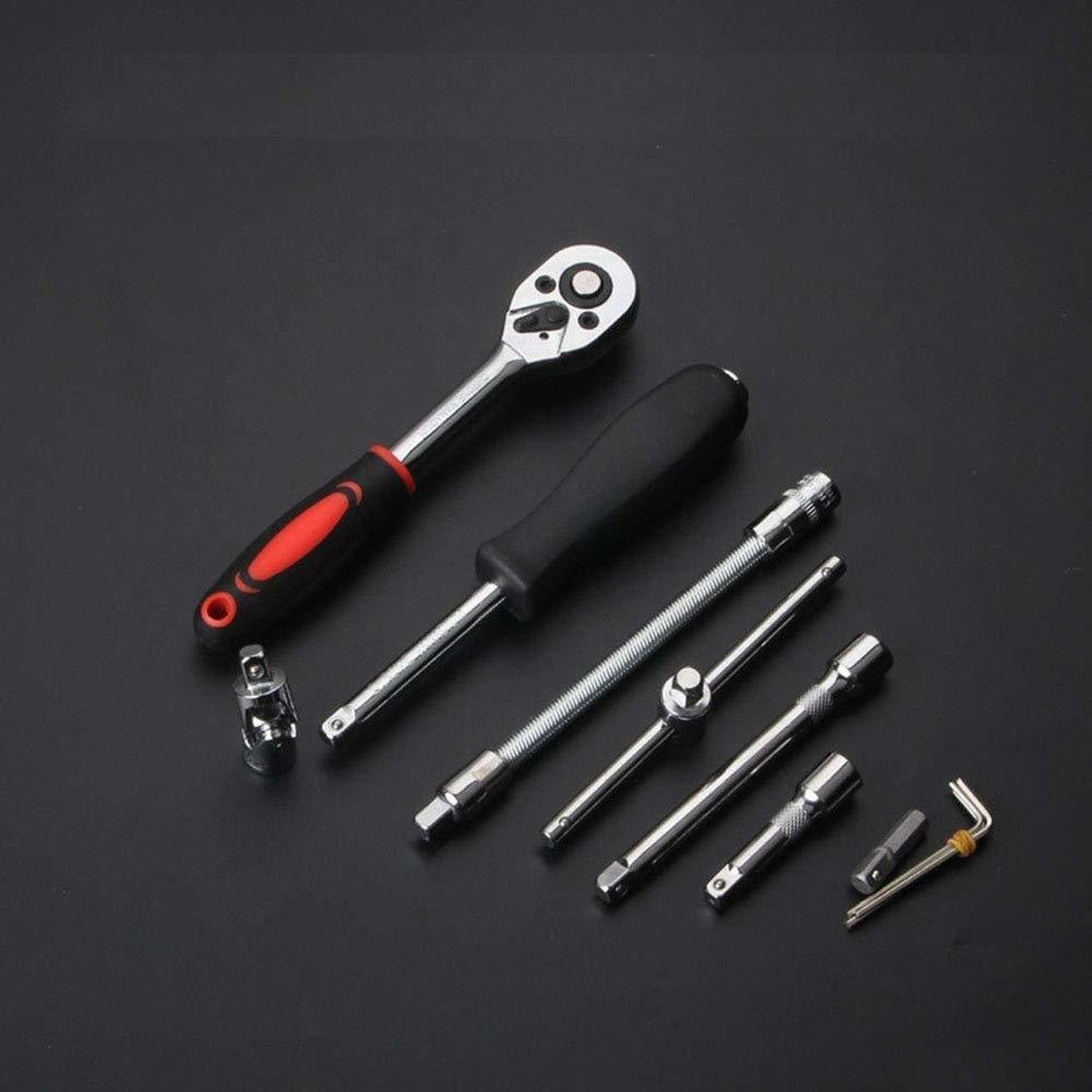 Image of Life Creation Sockets & Socket Set Car Repair Tool Ratchet Wrench Combo Tools Kit(46pcs) Socket Set