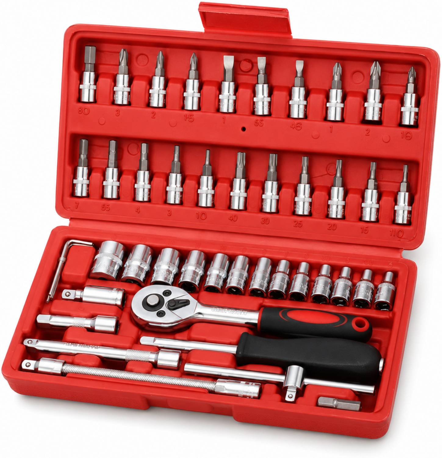 Kiya 46 in 1 Multi-Purpose Socket Wrench Set - Image 1