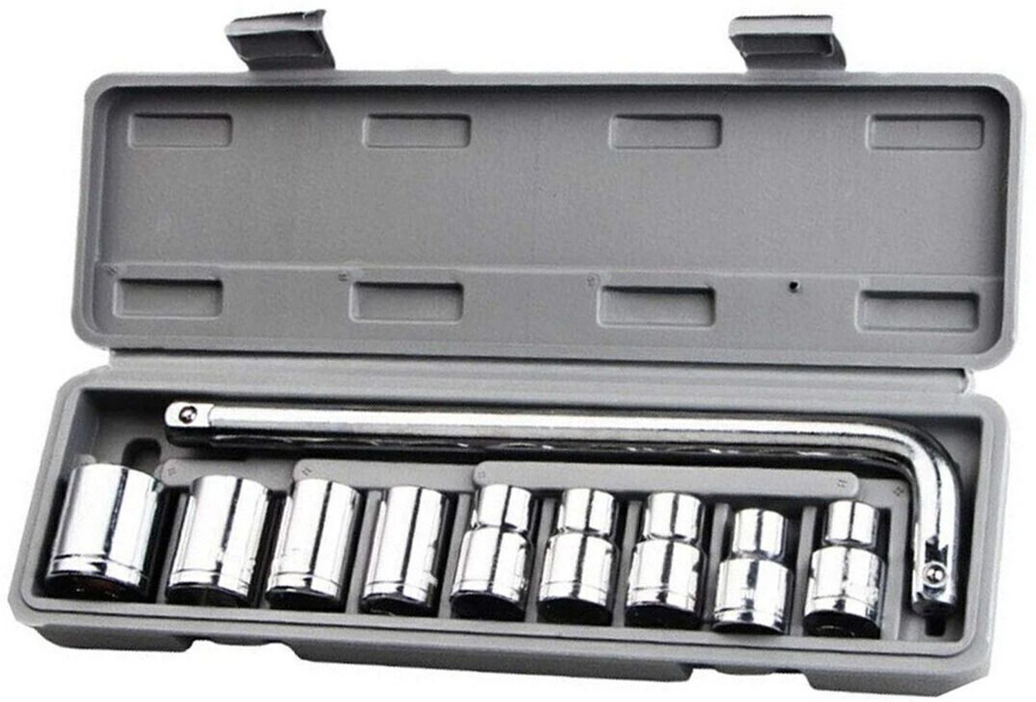 Image of YUV ValueShop Aiwa 46 Pieces Hand Tools Wrench Set Spanner Set Tool Kit Socket Set