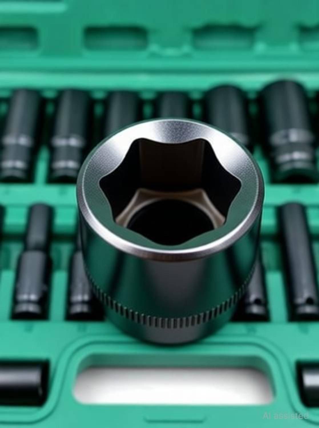 Daccfy 20 Pieces 1/2-Inch Square Drive 78mm Deep Impact Socket Hex