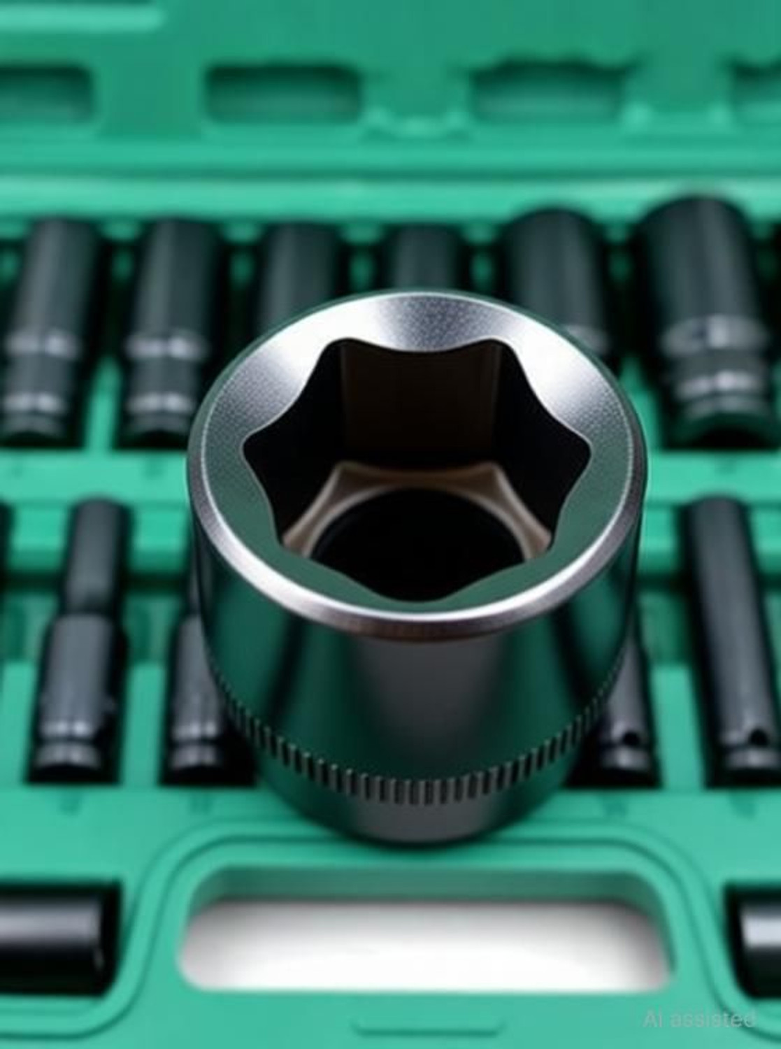 Image of Daccfy 20 Pieces 1 /2-Inch Square Drive 78mm Deep Impact Socket Hex Set Socket Set