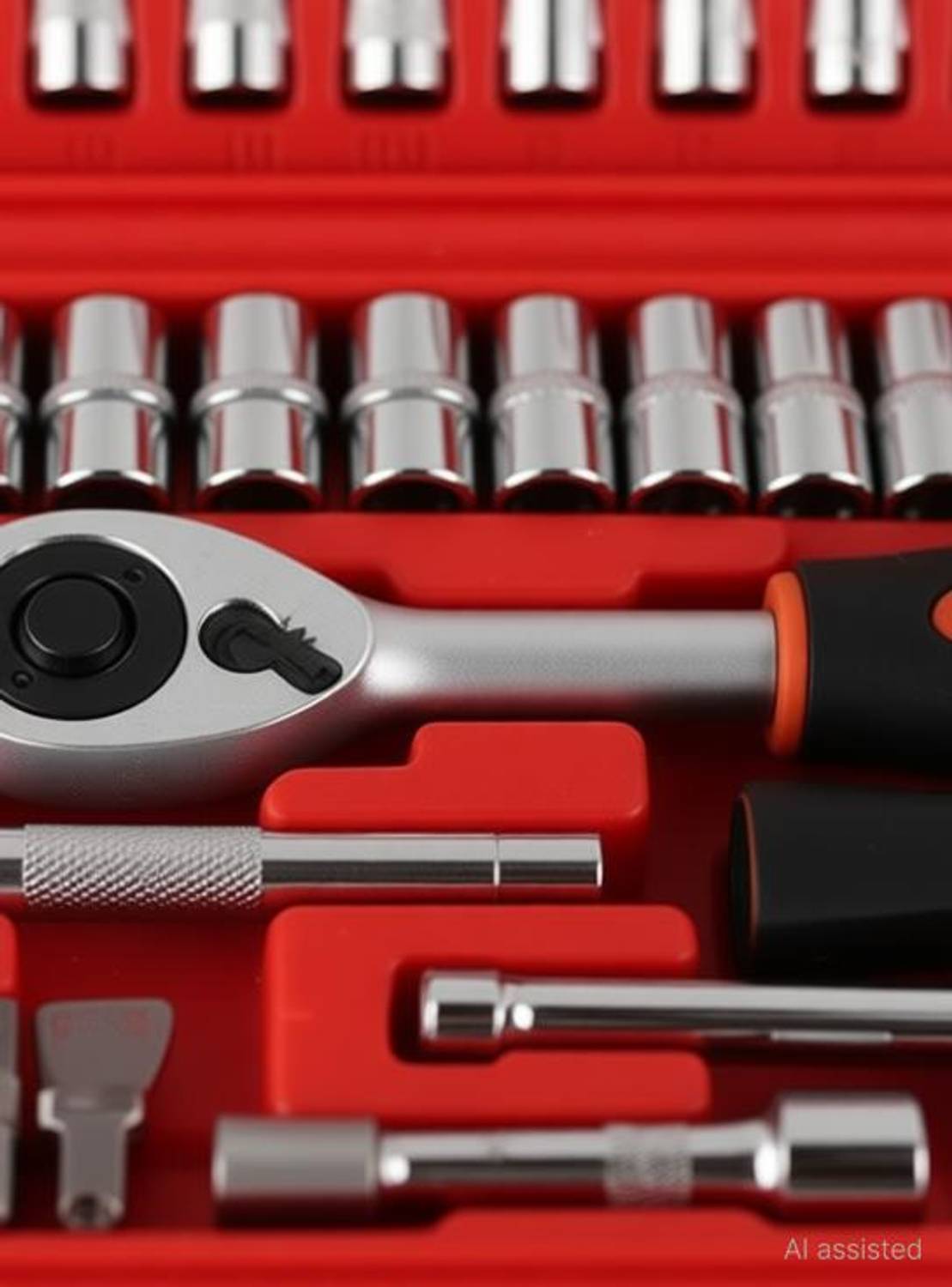 DEAGAN 46PCS Socket Set with Extension Bars - Image 4
