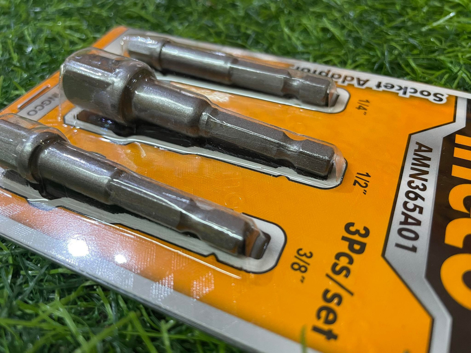 Image of INGCO Impact Socket Adaptor 3Pcs /Set Socket Set (Pack of 1)
