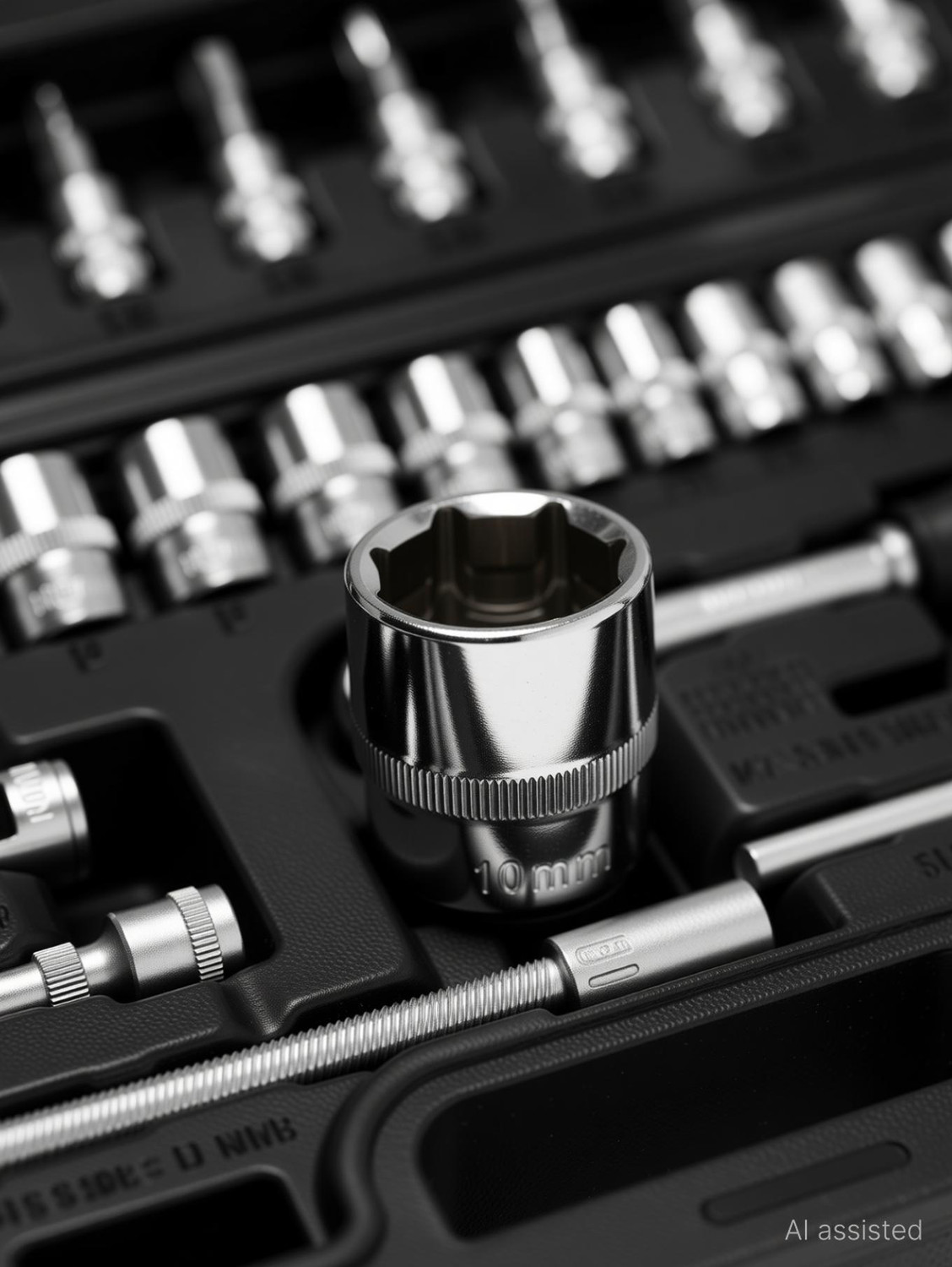 Image of JK Super Drive 46 pcs Square Drive Socket Set