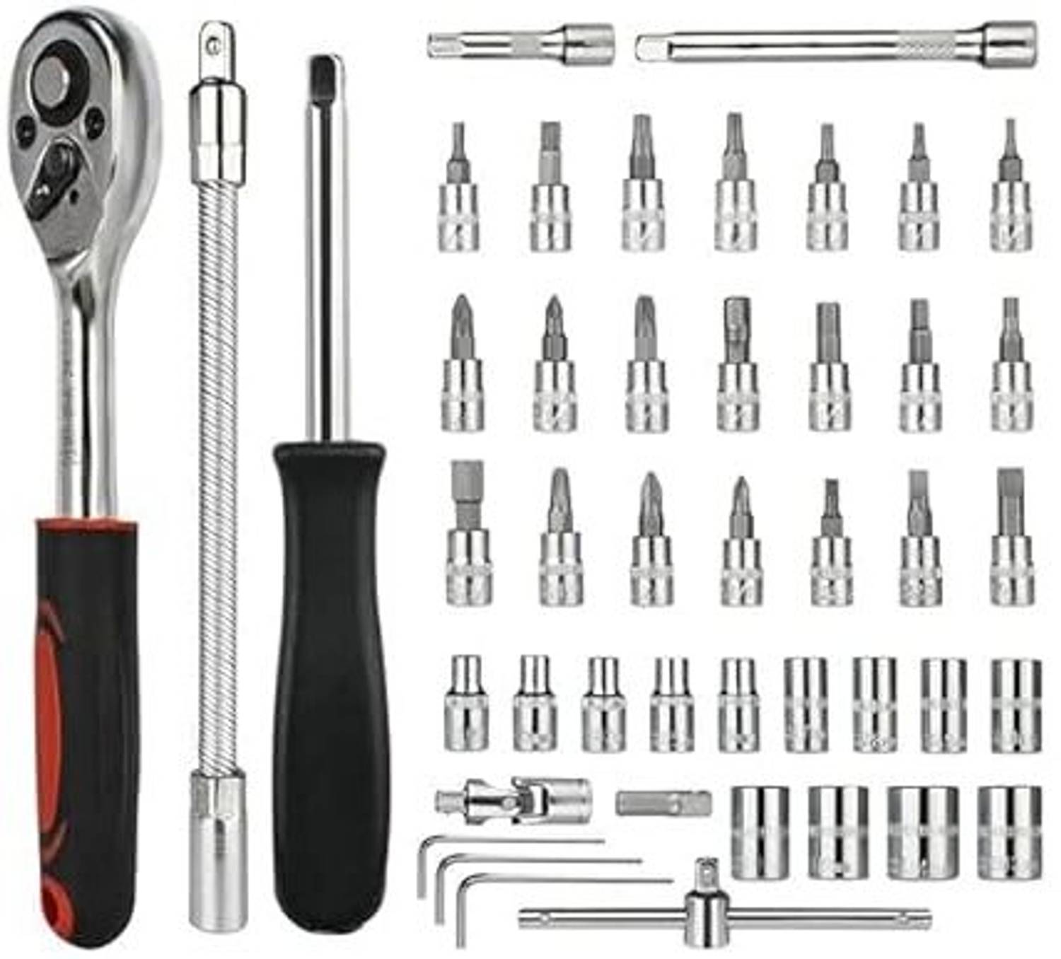 Flipkart SmartBuy 46 in 1 Socket Tool Set Pack of 46 - Image 2