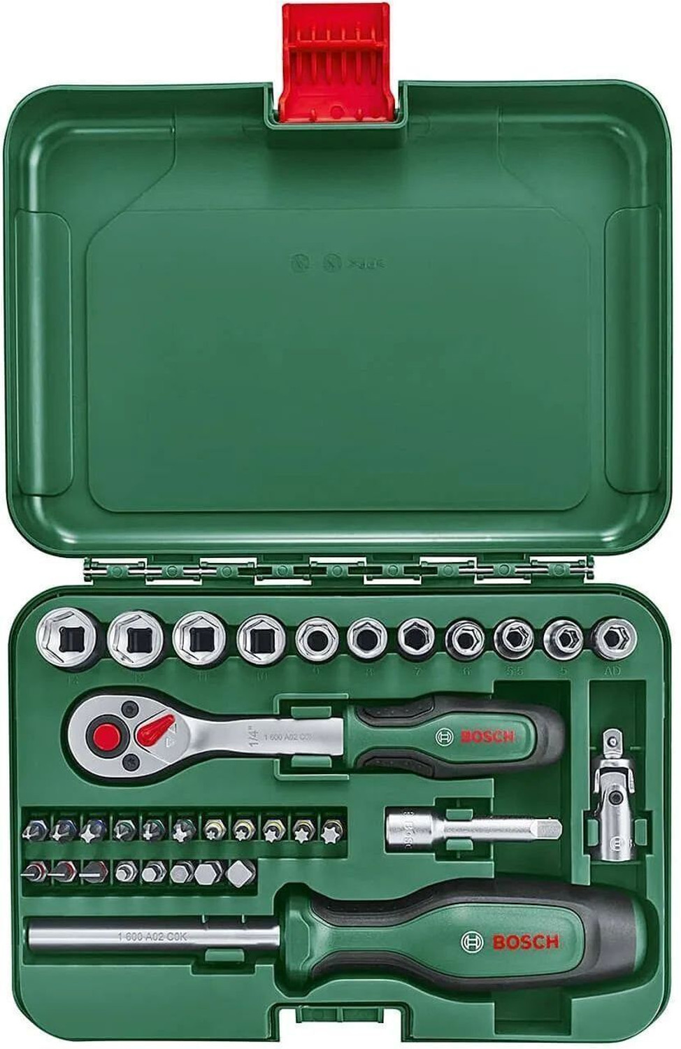 Image of BOSCH 1 /4 SOCKET SET 34 PIECES Socket Set