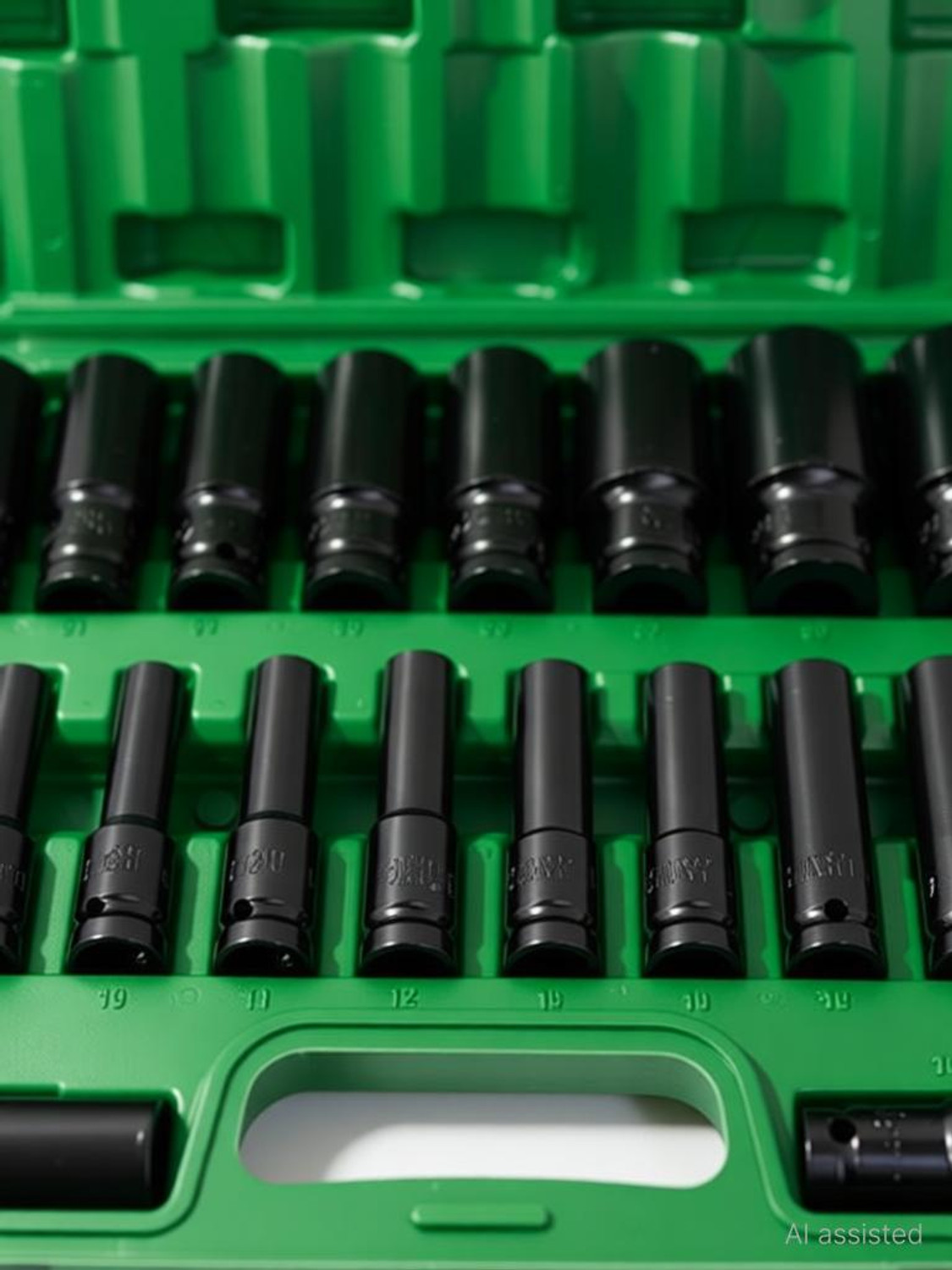 Image of OKASTA 20 Pieces 1 /2-Inch Drive Deep Impact Socket Set