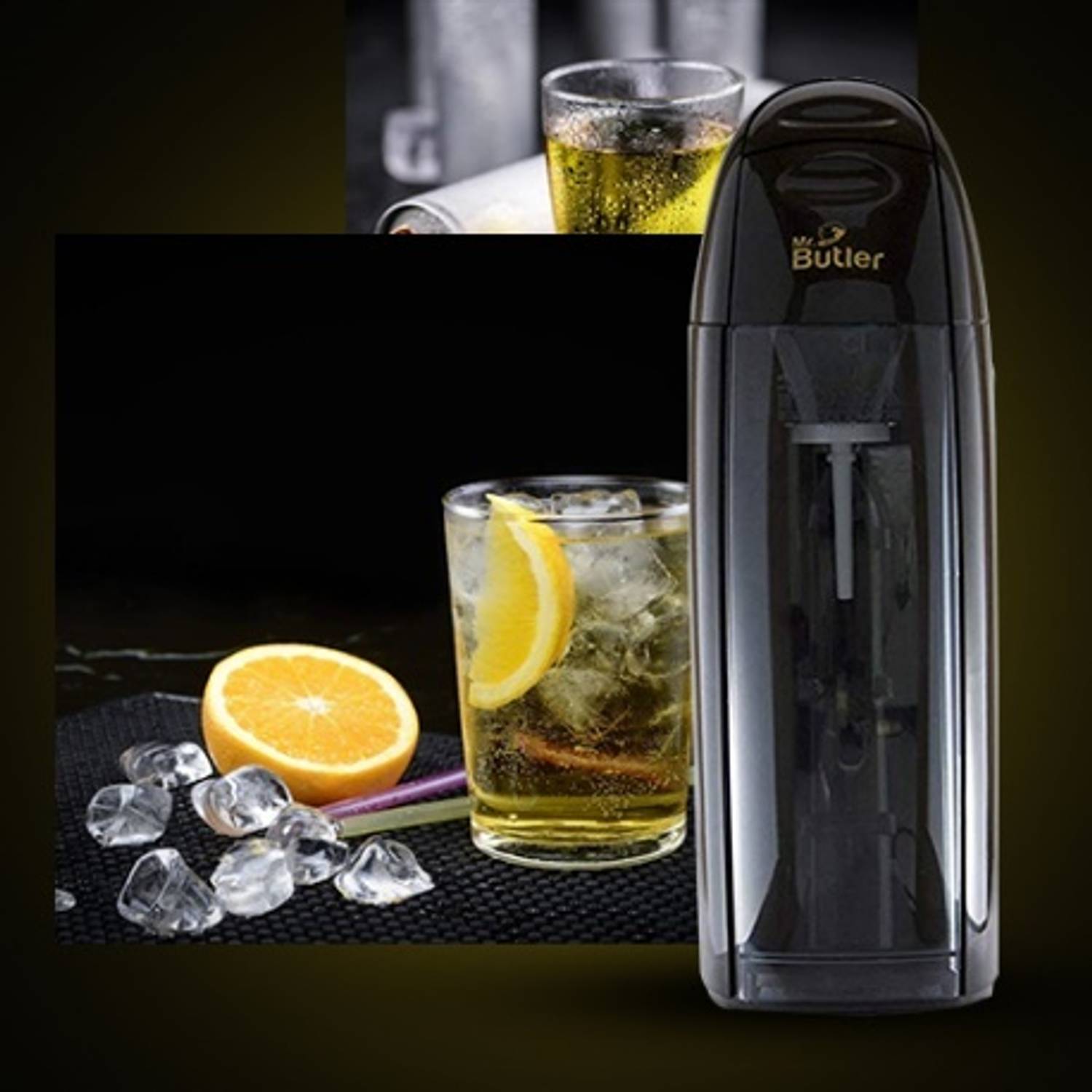 Mr. Butler Italia Black Soda Maker - Image 2