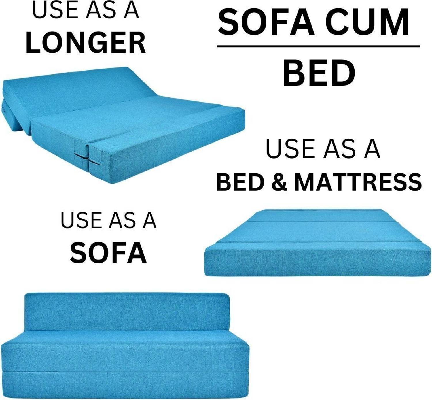 Friends Life 3 Seater Sofa Cum Bed - Image 5