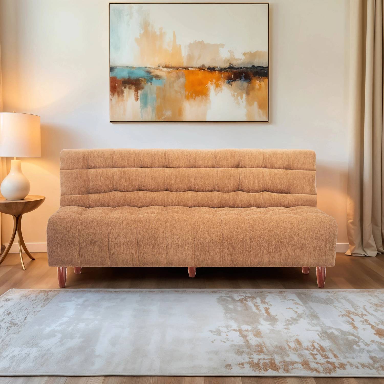 Seventh Heaven Florida Neo 3-Seater Sofa Bed, Chenille Molfino Fabric