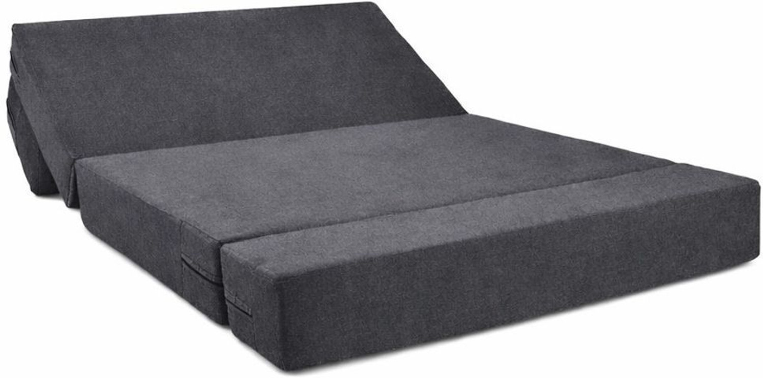 Image of Flipkart Perfect Homes Nsiya 4 Seater Double Foam Pull Out Sofa Cum Bed