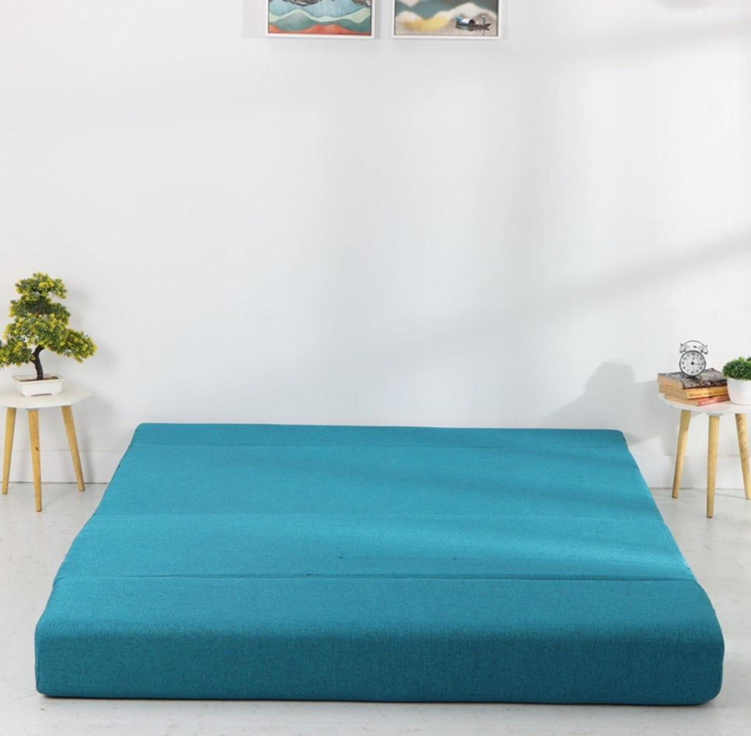 Image of Flipkart Perfect Homes Sreeni 3 Seater Comfort sofa cum bed 3 Seater Double Foam Fold Out Sofa Cum Bed