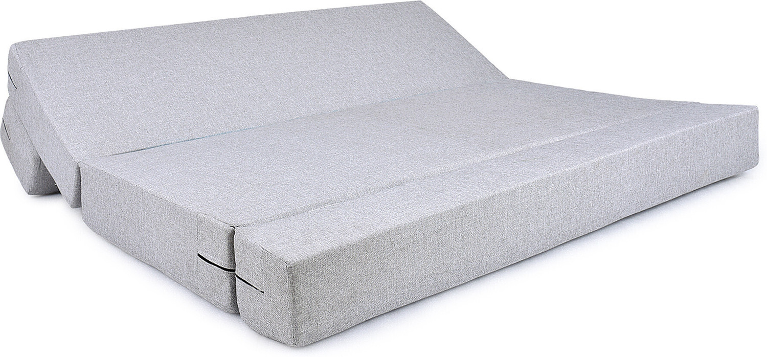Image of Friends super Life Fashion Life-6X6 Comfort for All with 3 3 Seater Double Foam Fold Out Sofa Cum Bed