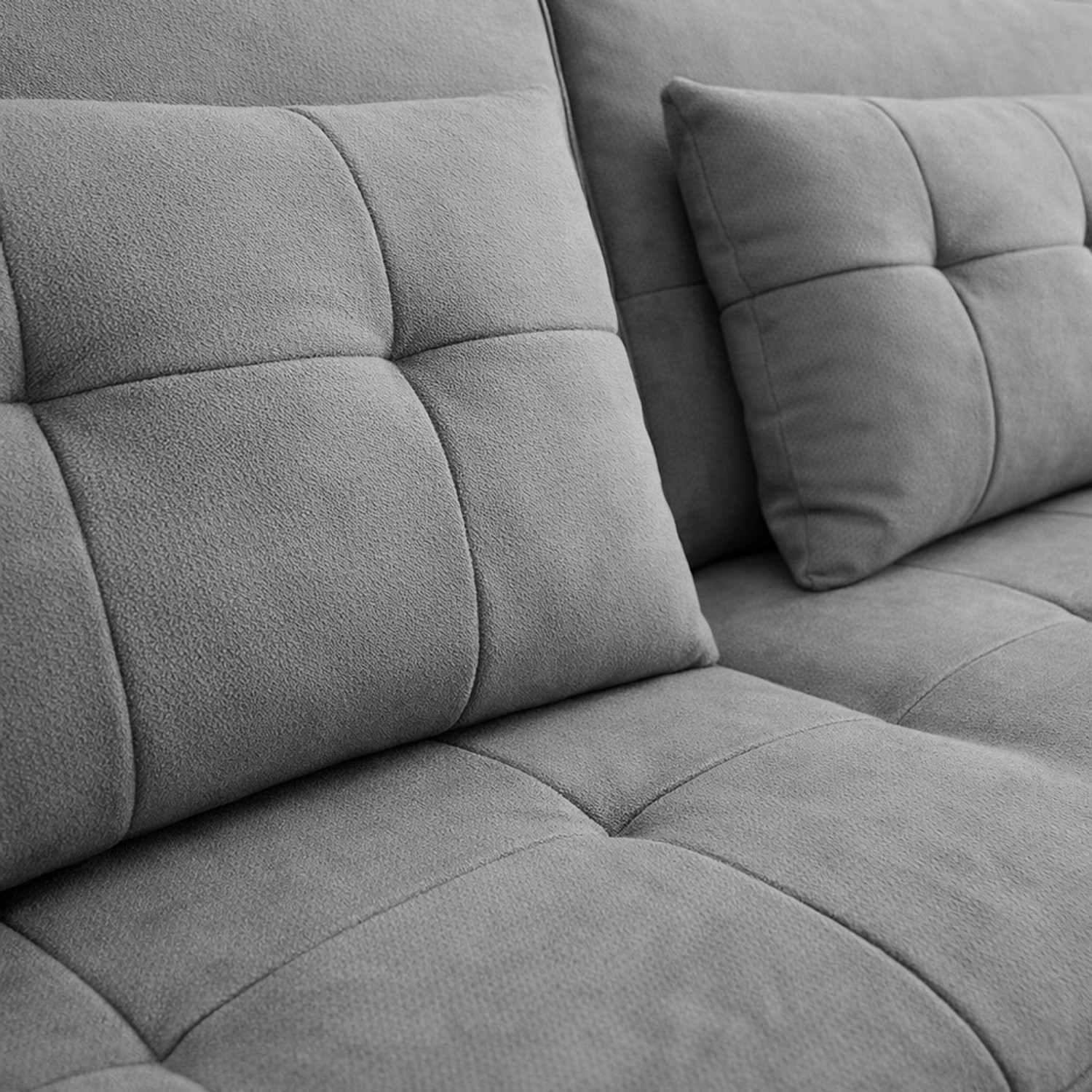 Image of Casaliving Treshta 3 3 Seater Single Solid Wood Pull Out Sofa Cum Bed