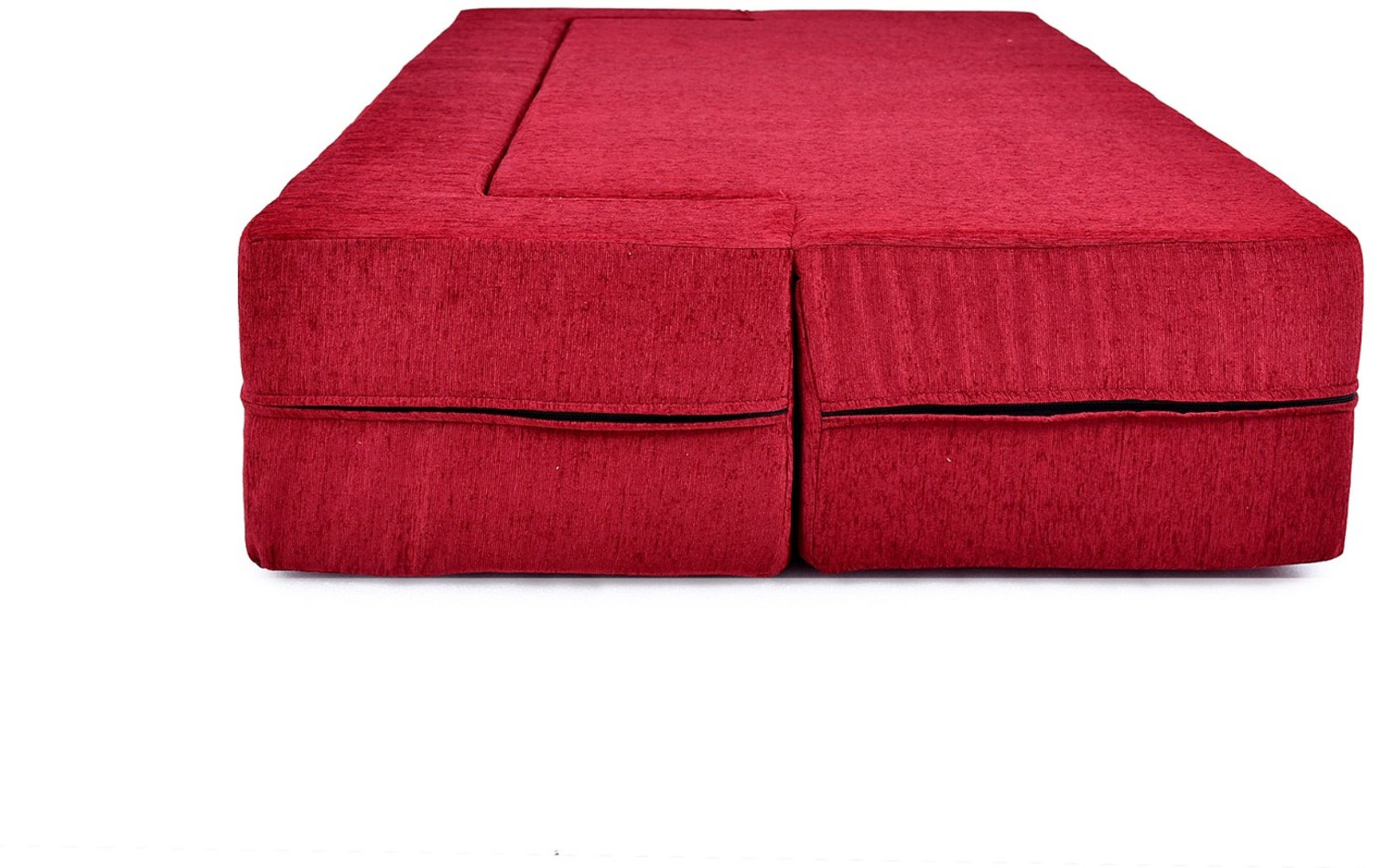 Image of Flipkart Perfect Homes Aero 72x44x15 Comfort for All with 3 Cushions 3 Seater Double Foam Fold Out Sofa Cum Bed