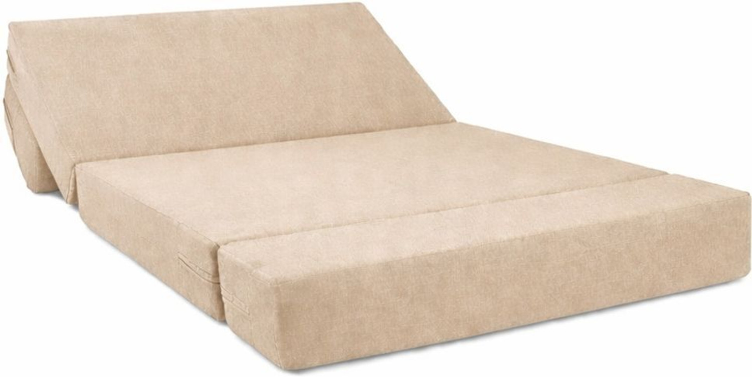 Image of Flipkart Perfect Homes Nsiya 4 Seater Double Foam Pull Out Sofa Cum Bed