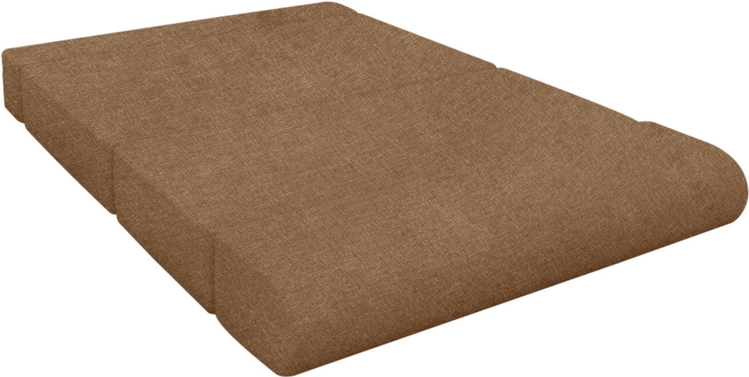 Image of Dr Smith 6X6 - Feet 4 Seater Single Foam Fold Out Sofa Cum Bed (Finish Color - Golden Delivery Condition - Pre-assembled)