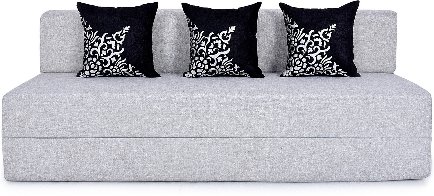 Image of Friends super Life Fashion Life-6X6 Comfort for All with 3 3 Seater Double Foam Fold Out Sofa Cum Bed
