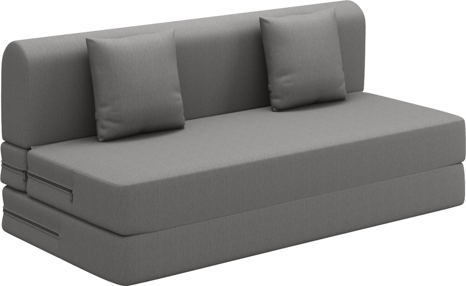 Image of Wakefit Flipper (6.5 Thickness) 3 Seater Double Foam Fold Out Sofa Cum Bed