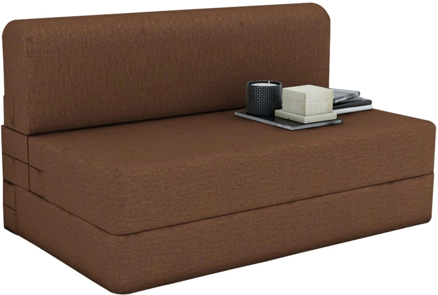 Image of Expecting Smile 4 Seater Double Foam Fold Out Sofa Cum Bed