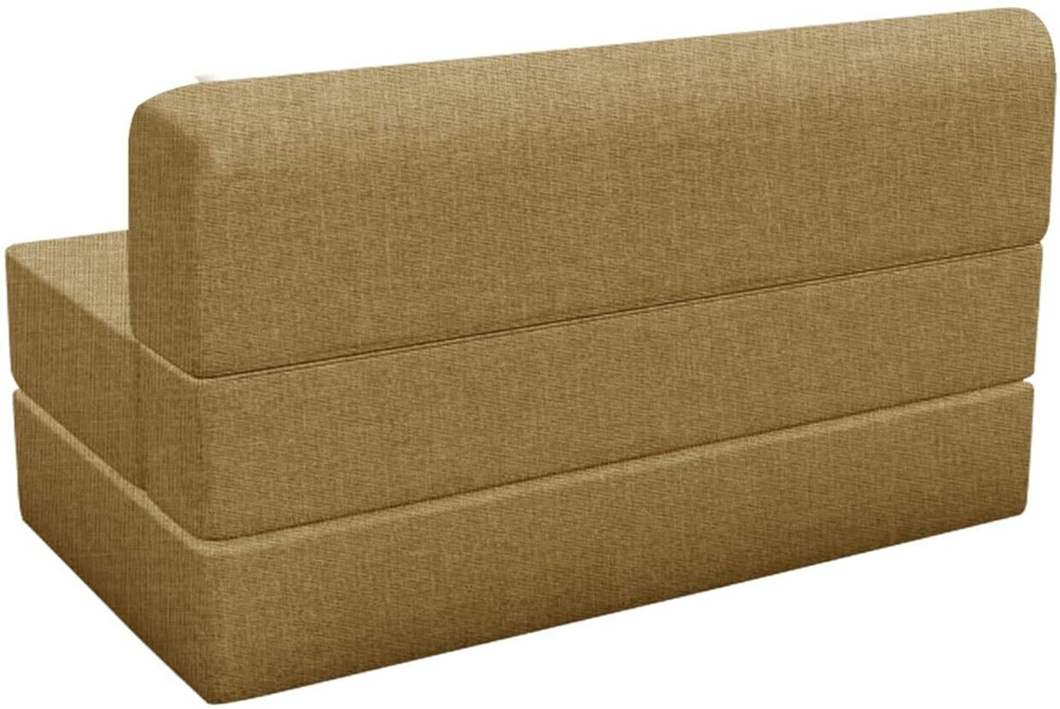 Image of Expecting Smile 1 Seater 6*3 Size Jute Fabric Washable Cover Sofa Bed 1 Seater Double Fold bed 3 Seater Double Foam Fold Out Sofa Cum Bed