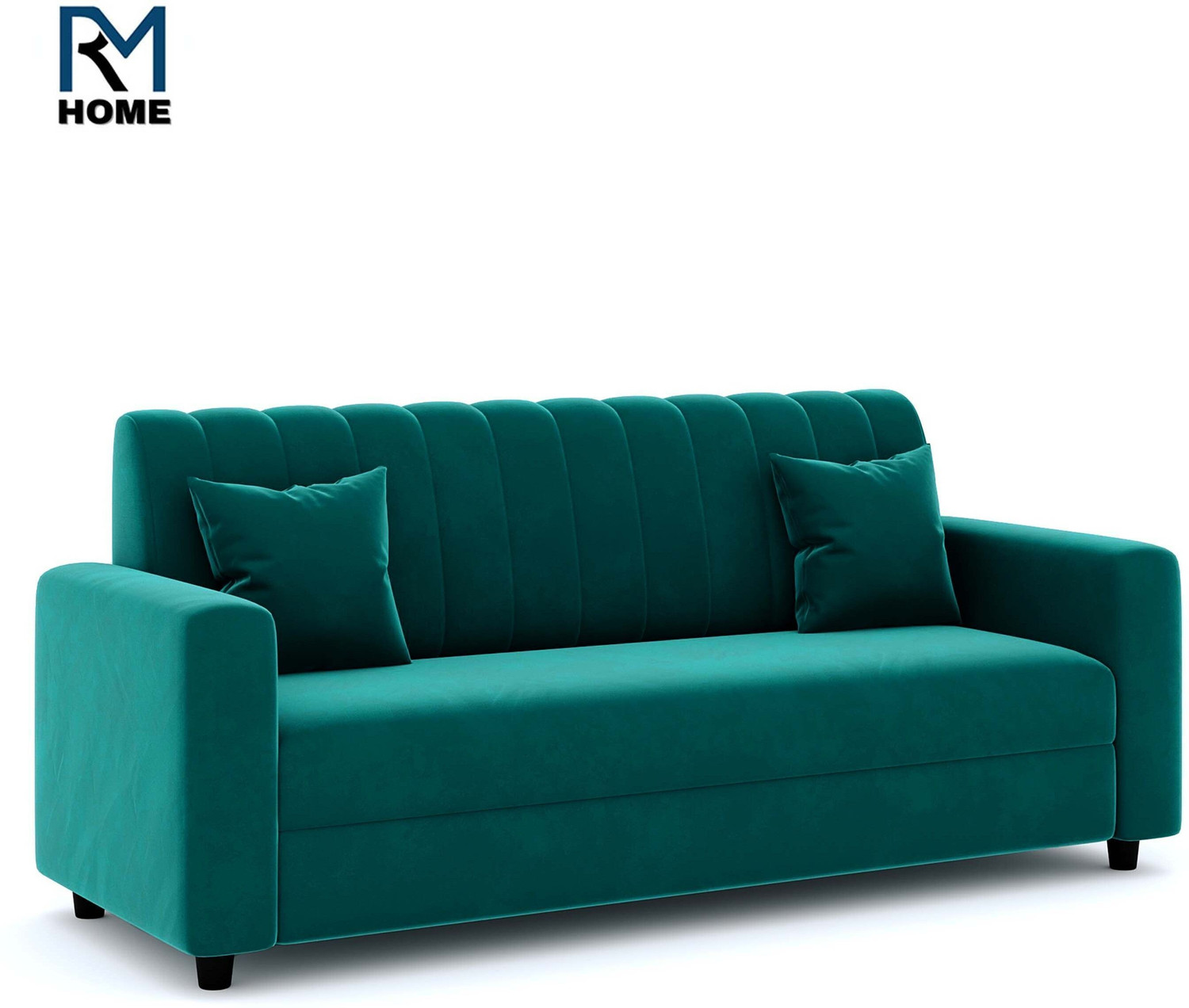 Image of RM HOME Luna Fabric 3 Seater Sofa